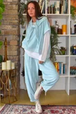 Terry B Hi Lo Tank Turquoise